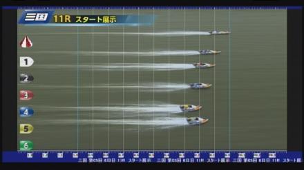 スタート展示 スリット画像