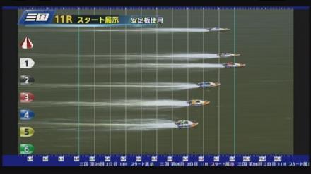 スタート展示 スリット画像